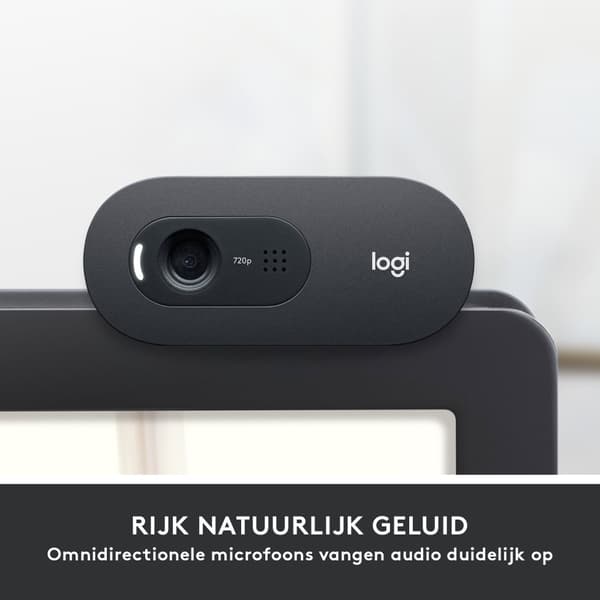 Logitech C505 HD webbkamera 1280 x 720 pixlar USB Black (960-001363)