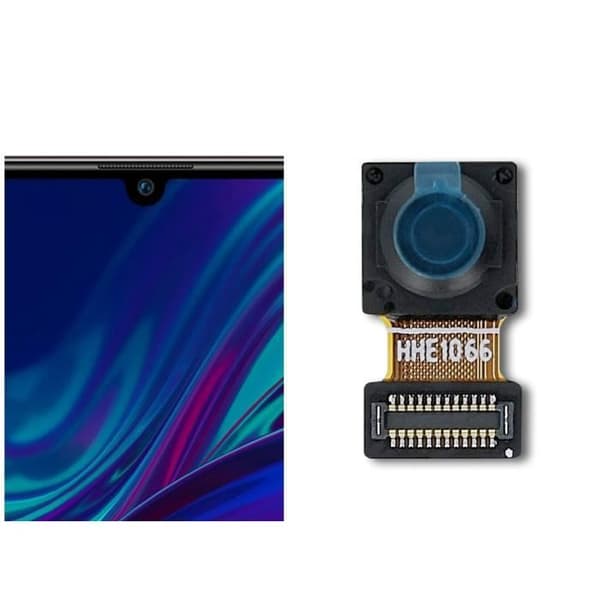 Frontkamera för Huawei P Smart 2019 - AVIZAR - Frontersättningsobjektiv - Svart - 33 g