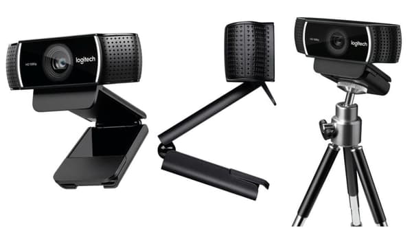 Logitech C922 Pro -verkkokamera Full HD 1080p + jalusta