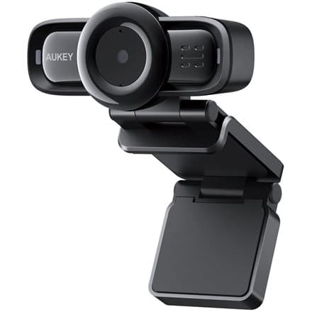 AUKEY PC-LM3 webcam 2 MP 1920 x 1080 pixels USB 2.0 Black Svart