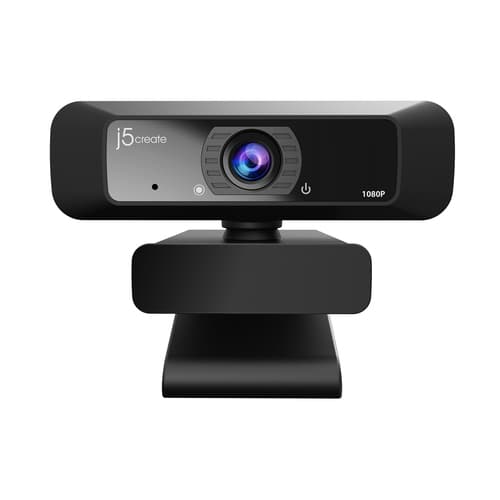 j5create JVCU100 USB™ HD Webcam with 360° Rotation Svart