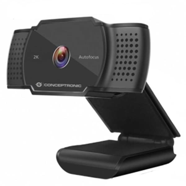 Conceptronic Webbkamera Amdis02b 2k Svart