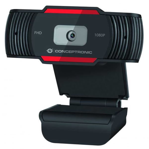 Conceptronic Webbkamera Amdis Svart