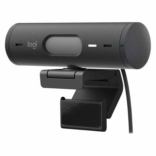 Logitech Verkkokamera Brio 500 Hopeinen