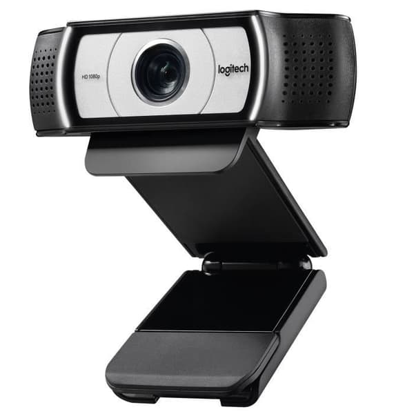 Webbkamera - Full HD 1080p - Logitech - C930E Pro - Svart