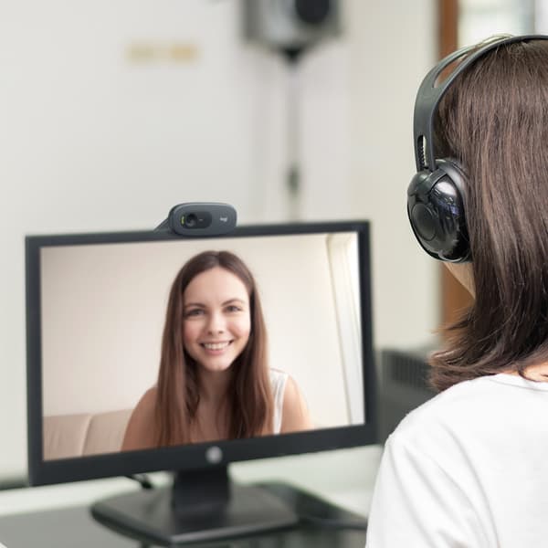 Logitech C270 HD Webbkamera - Grå