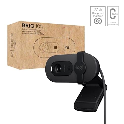 Brio 105 Full HD 1080p webbkamera - GRAPHITE - B2B (960-001592)