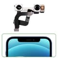 Miniatyrbild 3 av 4: Frontkamera för iPhone 12 och 12 Pro - AVIZAR - Svart Selfie Sensor