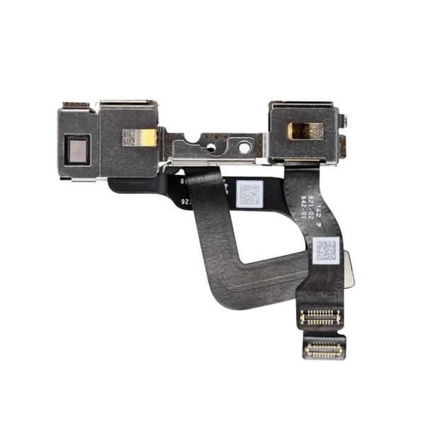 Frontkamera för iPhone 12 och 12 Pro - AVIZAR - Svart Selfie Sensor