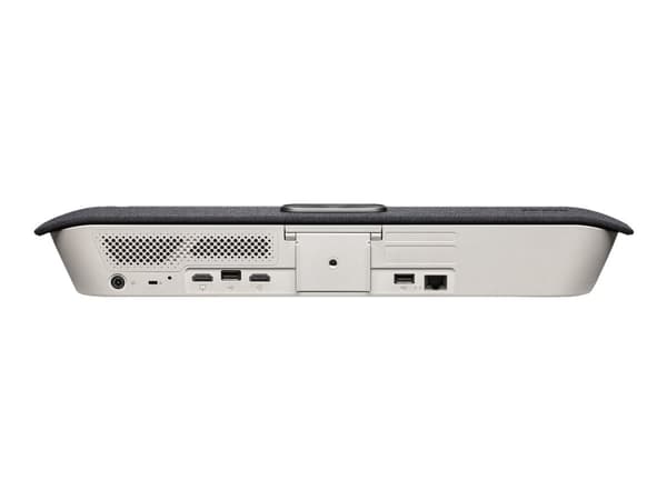 HP Poly Studio X30 TC8, Video collaboration bar, 4K Ultra HD, 60 fps, 5x, Black, Grey