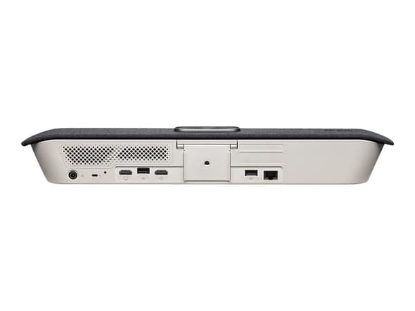 HP Poly Studio X30 TC8, Video collaboration bar, 4K Ultra HD, 60 fps, 5x, Black, Grey