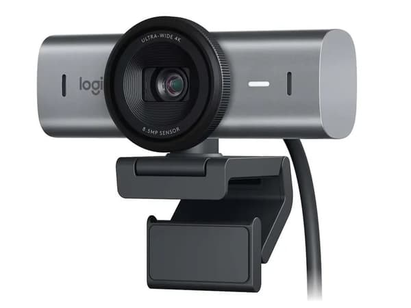 Logitech Master Series MX Brio - Livestreamingkamera - färg - 8,5 MP - 3840 x 2160 - 4K, 1080p - ljud - USB-C