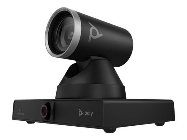 Poly Studio E60 - Konferansekamera - PTZ - farge - 2 x 8 MP - 3840 x 2160 - 4K UHD (3840 x 2160), 2160p - lyd - LAN - USB 3.0 - DC 12 V / PoE Pluss