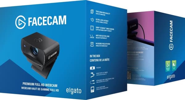 Elgato Facecam MK.2 - Webcam - Dead 1080p60 - USB-C - Sort