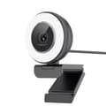 Miniatyrbild 1 av 6: NÖRDIC 2K 30fps 4MP Webbkamera med ring light 5X zoom 1/2.8 CMOS sensor