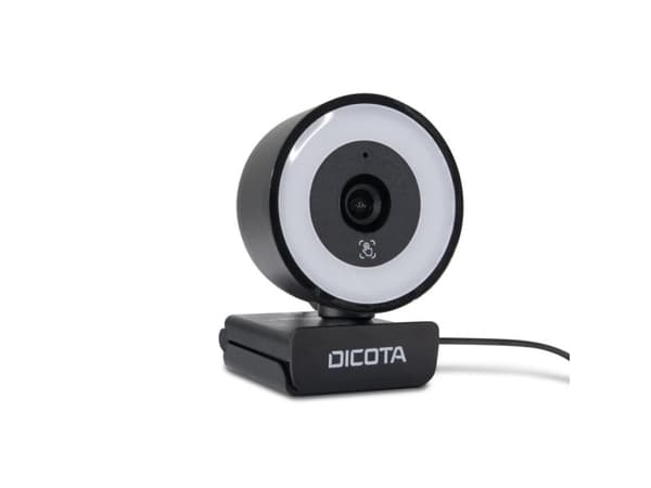 DICOTA Ringlight - Nettkamera - farge - 5 MP - 2592 x 1944 - lyd - USB 2.0