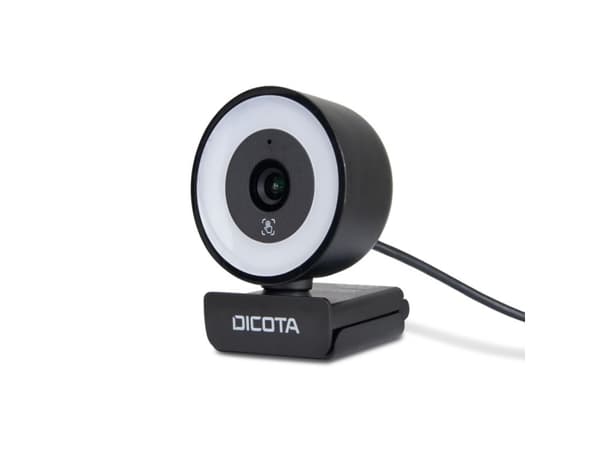 DICOTA Ringlight - Nettkamera - farge - 5 MP - 2592 x 1944 - lyd - USB 2.0