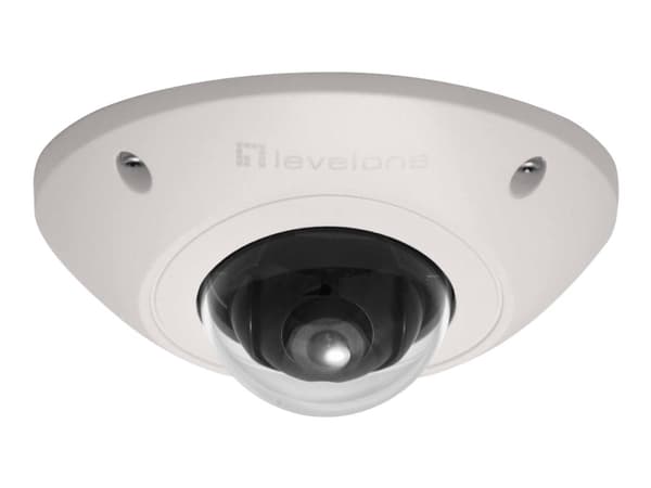 LevelOne FCS-3073 - Nätverksövervakningskamera - kupol - utomhusbruk - vandalsäker/vädersäker - färg (Dag&Natt) - 2 MP - 1920 x 1080 - fast lins - LA