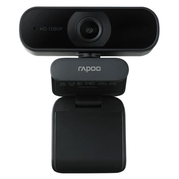 XW180 Full HD-webbkamera - Svart - Flexibel rotation - Autofokus - Integrerad brusreducerande mikrofon