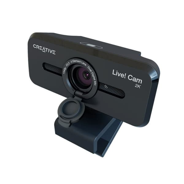 Webbkamera Creative Technology Svart