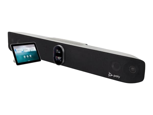 Poly Studio X70 No Radio - Videokonferansesett (Poly TC8-kontroller, videolinje) - Zoom Certified, Certified for Microsoft Teams, Google Meet Certifi