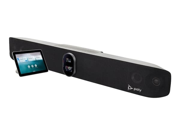 Poly Studio X70 No Radio - Videokonferansesett (Poly TC8-kontroller, videolinje) - Zoom Certified, Certified for Microsoft Teams, Google Meet Certifi