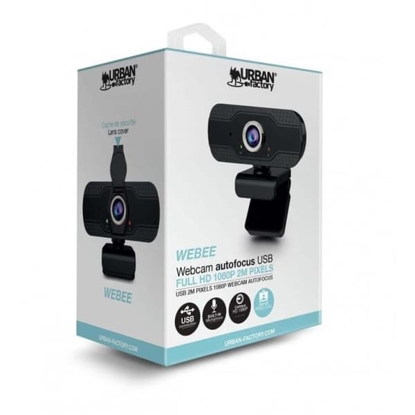 URBAN FACTORY WHD20UF Webcam - WEBCAM AUTOFOCUS USB