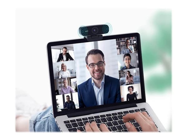 Aukey PC-W3 - Nettkamera - farge - 2 MP - 1920 x 1080 - 1080p - fastfokal - lyd - USB