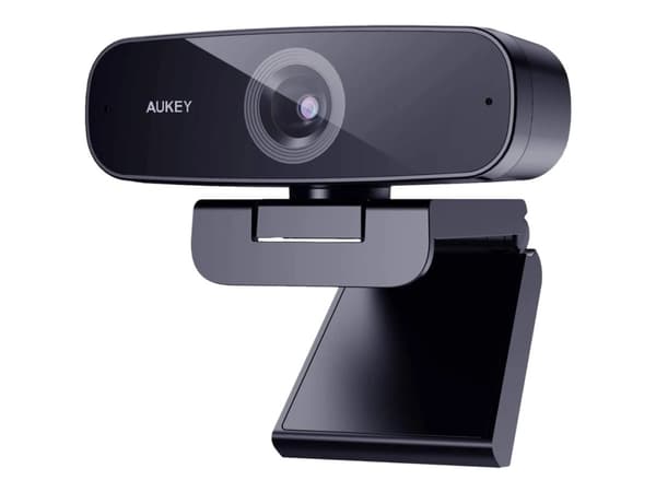 Aukey PC-W3 - Nettkamera - farge - 2 MP - 1920 x 1080 - 1080p - fastfokal - lyd - USB