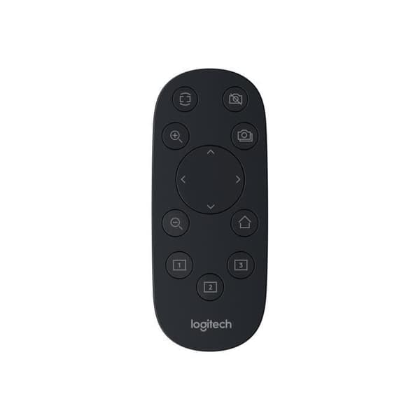 Logitech PTZ Pro 2 Videokonferenskamera - Svart, Silver - USB - 1920 x 1080 Video - Autofokus