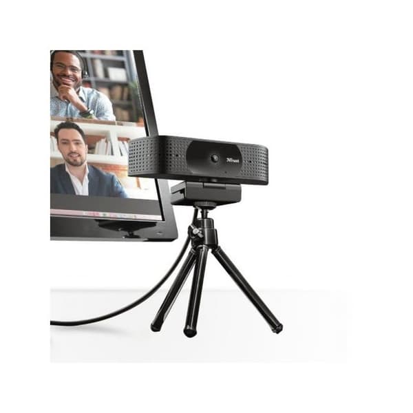 Webcam Trust TW-350/ Enfoque Automático/ 3840 x 2160 4K UHD