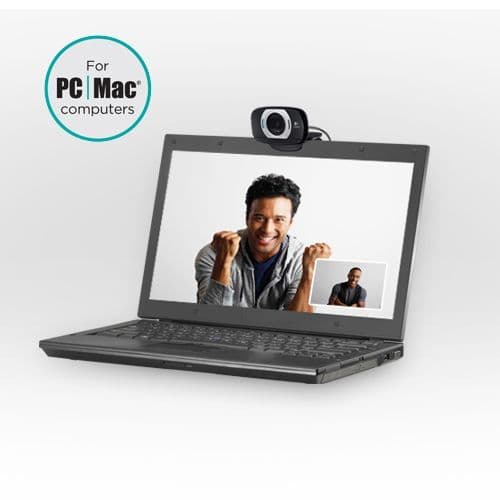 Logitech webbkamera full HD - C615