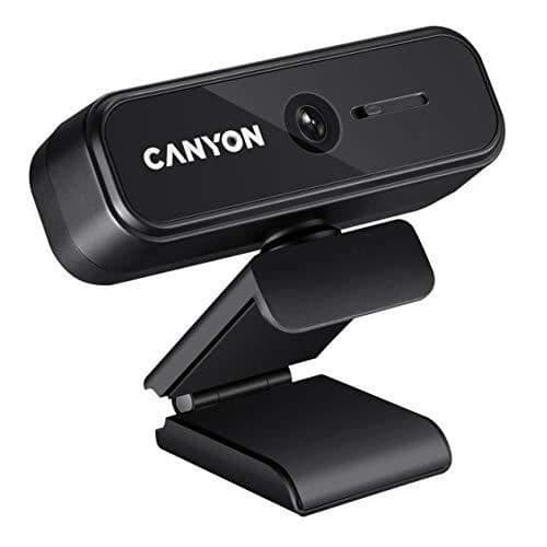 CANYON WEBCAM FULL HD1080P - ANSIKTSKAMERA MED MIKROFON OCH FOKUS