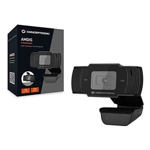 Conceptronic AMDIS05B 720P HD webbkamera med mikrofon