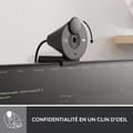 Miniatyrbild 5 av 6: Webbkamera - Full HD 1080p - Logitech - Brio 300 - Integrerad mikrofon med brusreducering - Obstructor - Grafit
