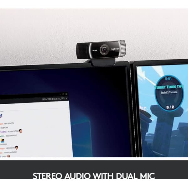 Logitech C922 Pro Stream -web-kamera