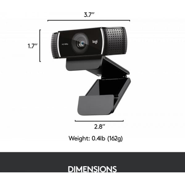 Logitech C922 Pro Stream -web-kamera