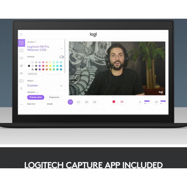 Logitech C922 Pro Stream -web-kamera