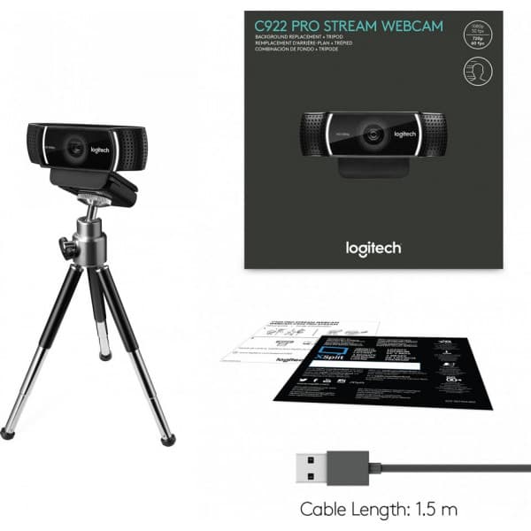 Logitech C922 Pro Stream -web-kamera