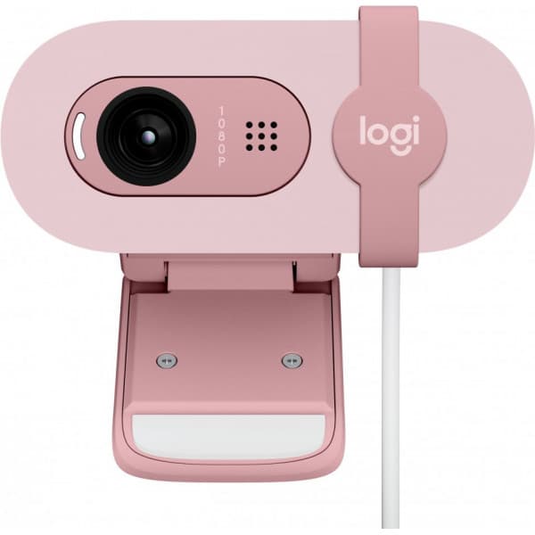 Logitech Brio 100 -webbkamera, rosa