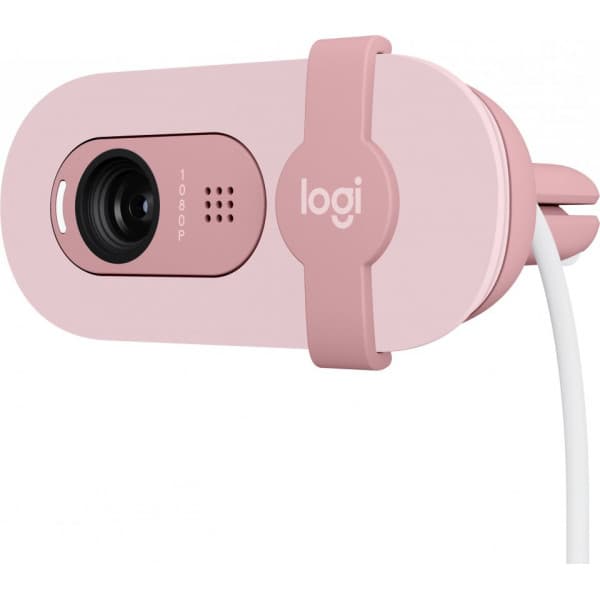 Logitech Brio 100 -webbkamera, rosa