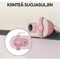 Miniatyrbild 10 av 11: Logitech Brio 100 -webbkamera, rosa