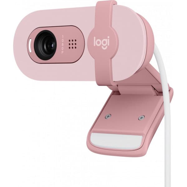 Logitech Brio 100 -webbkamera, rosa