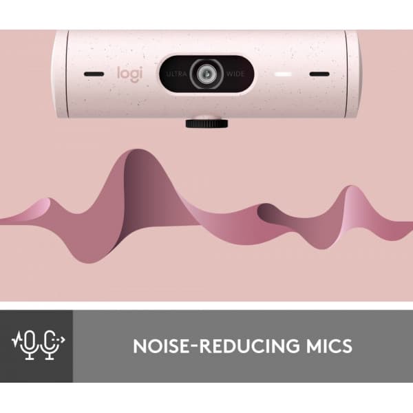 Logitech Brio 500 -web-kamera, pinkki