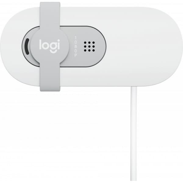 Logitech Brio 100 -webbkamera, vit