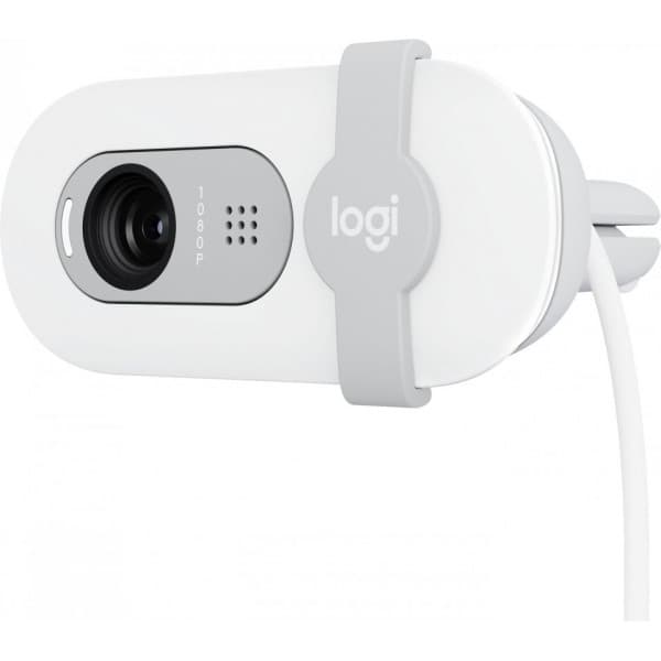 Logitech Brio 100 -webbkamera, vit