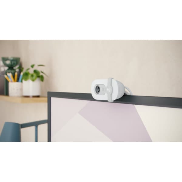 Logitech Brio 100 -webbkamera, vit