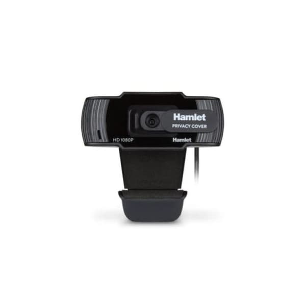 Webbkamera - Hamlet - HWCAM1080-P - Upplösning 1080p - Justerbar fokus - Ljud