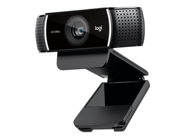 Logitech HD Pro Webcam C922 - Nettkamera - farge - 720p, 1080p - H.264 Sort
