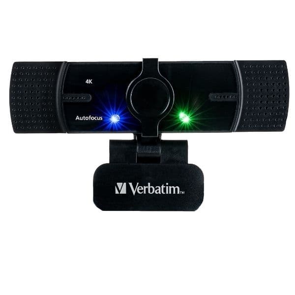 Verbatim Webbkamera med Mikrofon Full HD 1080p AWC-03 - Svart